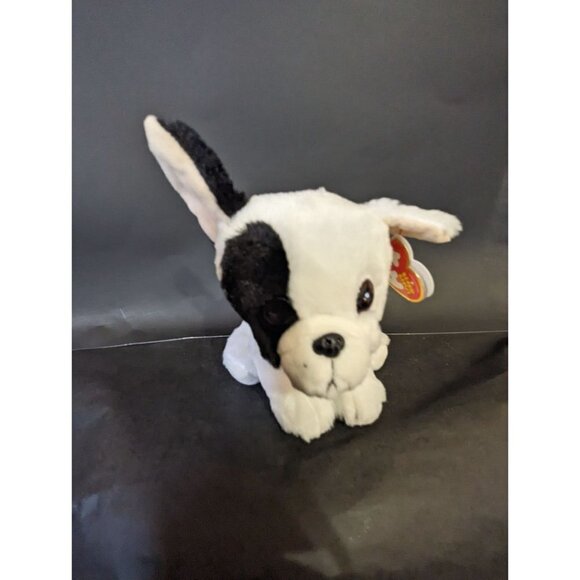 Ty Beanie Babies “Marcel” the French Bulldog Puppy Dog 2017 plush stuffed animal - Picture 5 of 9